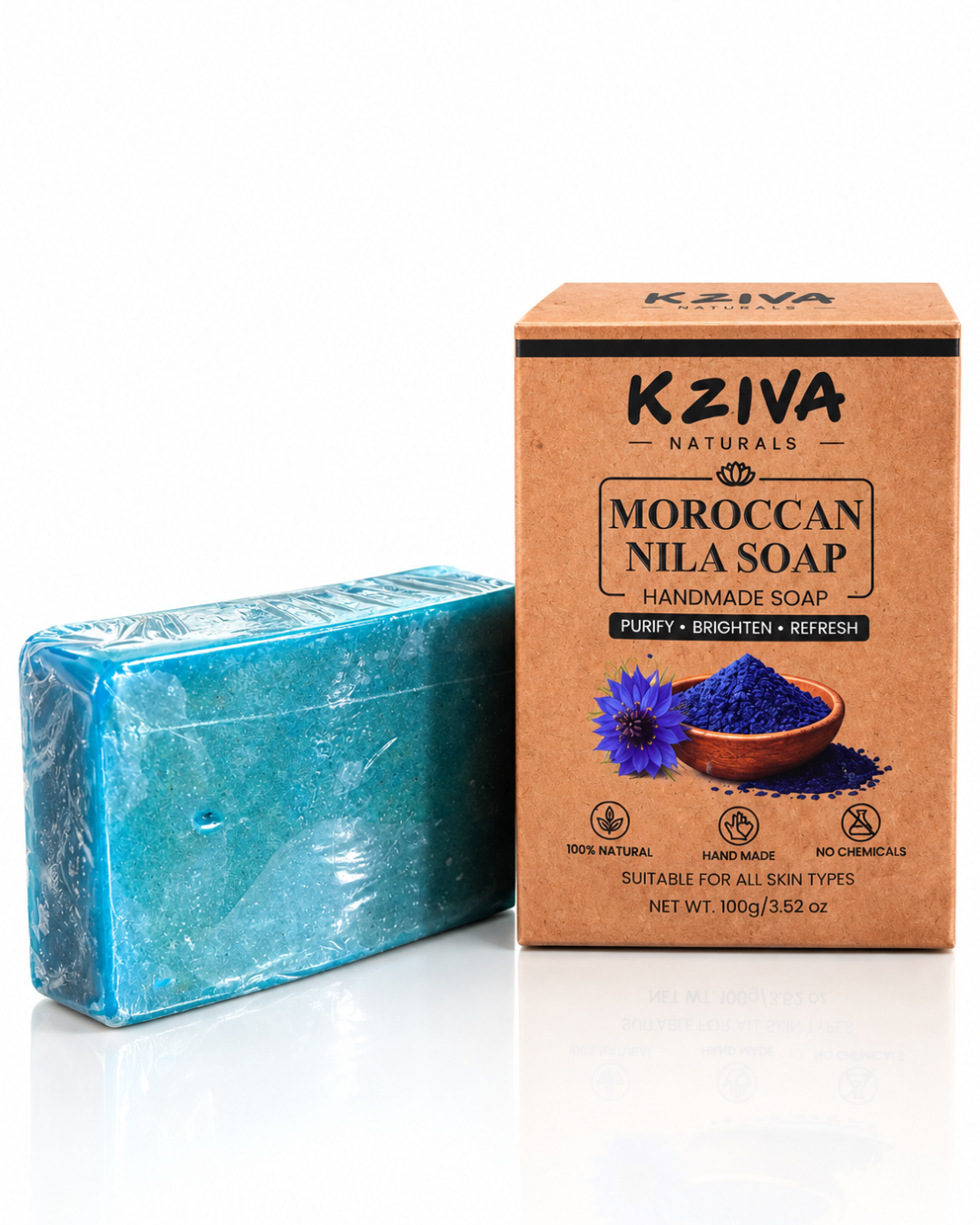 Kziva Naturals Moroccan Nila Handmade Soap