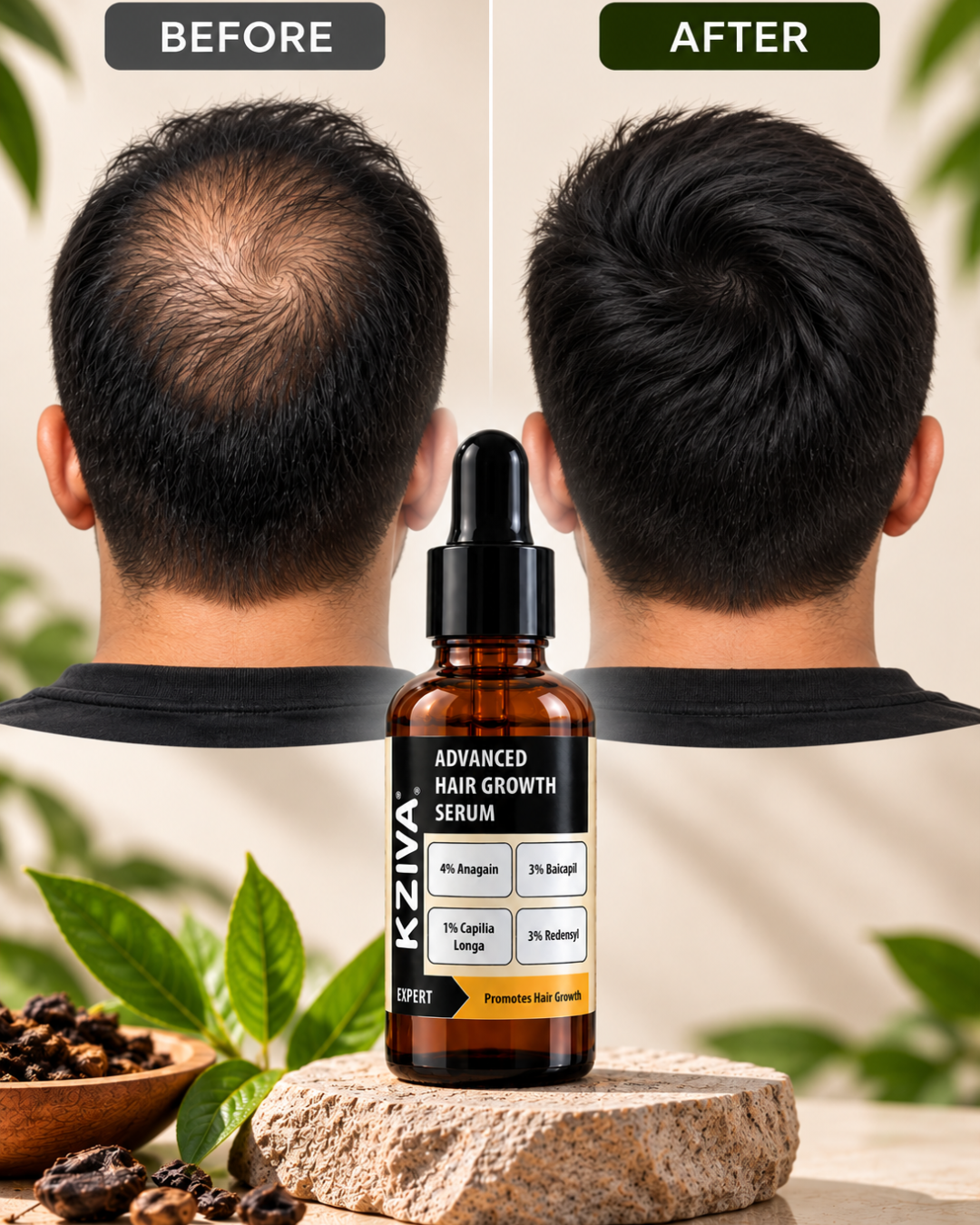 Kziva Advanced Hair Growth Serum